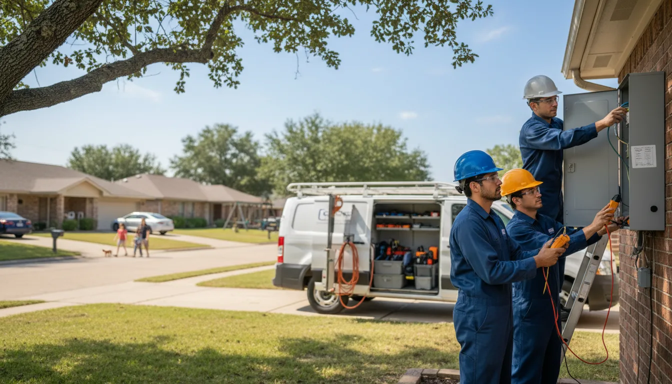 Certified electrician providing emergency electrical services in Spencer, OK